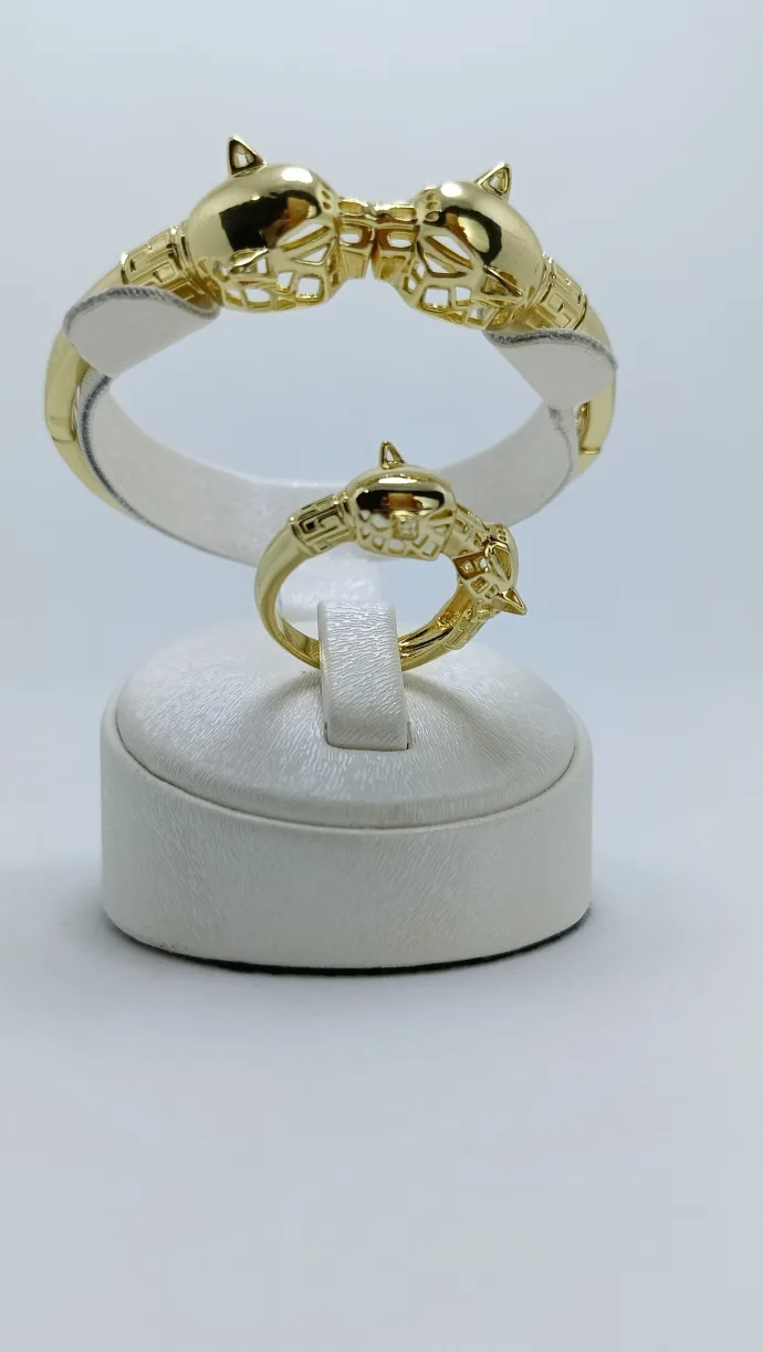 ⁦Bracelet Jaguar 🐆 avec sa bague M1⁩ - الصورة ⁦2⁩