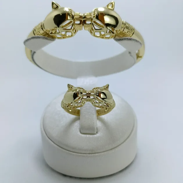 Bracelet Jaguar 🐆 avec sa bague M1